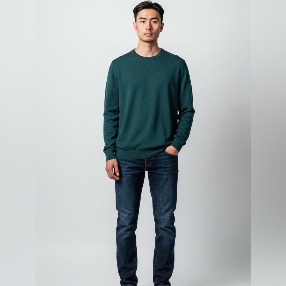 Brooks Brothers  Men’s fine Merino wool sweater
